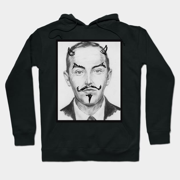 DB Cooper Doodle Hoodie by @johnnehill